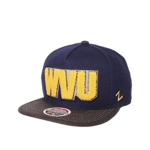 West Virginia Mountaineers Hat Cap Snap-back Zephyr Thick 3D Embroidery NCAA